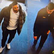 Police believe the men pictured may have information that can help the investigation