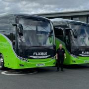 A Flix Bus bus
