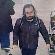 Police have issued a CCTV image of a man they need to speak to in connection with the theft of £76 worth of alcohol from Marks & Spencer in Beech Avenue in Harrogate