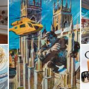 A selection of the artwork on show at York Open Studios