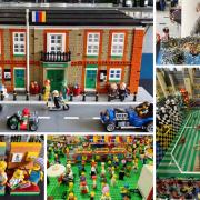 Some of the creations of show at the Brickshire Lego users group event at York Racecourse this weekend