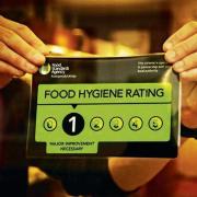 They received a 1 for their food hygiene score.