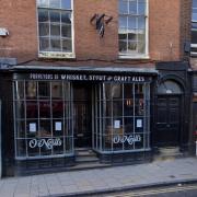 The flashing incident occurred at O'Neil's bar in York city centre. Picture: Google Maps