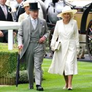 Queen Camilla with her husband King Charles at Royal Ascot in 2023
