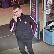 A man police would like to speak to following a theft from Sainsbury's in Falsgrave Road in Scarborough