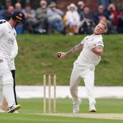 Ben Stokes returned to bowling for Durham against Lancashire (Tim Markland/PA)