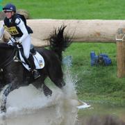 Nicola Wilson and Opposition Buzz in action during the cross country event during the 2012 Bramham International Horse Trials