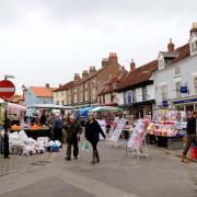 Malton Market Place: The largely rural Thirsk and Malton constituency has had a Conservative MP since 2010