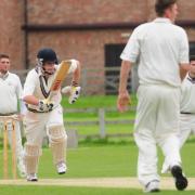 TOP KNOCK: Geoff Schofield, who top-scored for Sheriff Hutton in their Pilmoor Evening League victory over Easingwold