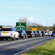 The A1079 York-to-Hull road at Hayton, near Pocklington is set to have a month of roadworks