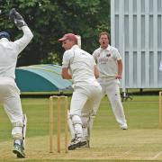 ON THE BALL: Bowler Ben Lamb, who took 3-12 in an 80-run home win over Dringhouses. Picture: Nigel Holland