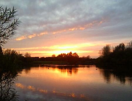 Rawcliffe lake sunset. Picture: John Slingsby