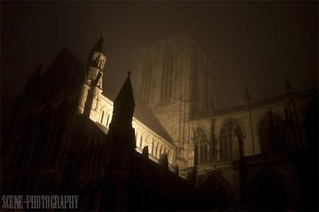 Fog in York on November 20. Picture: Darren Mallinson