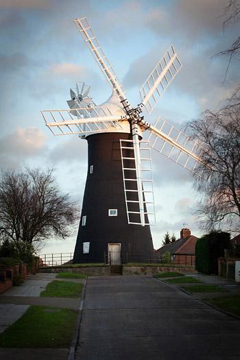 Holgate Windmill with recently installed sails. Picture: Mandy Arrowsmith