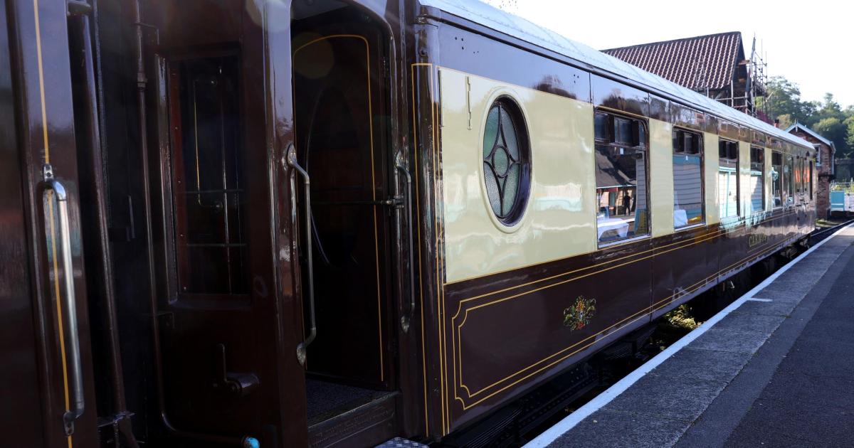 Historic Pullman dining carriage returns after decade-long restoration