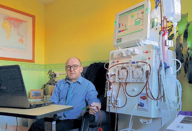 Mark Hallam, 48, organiser of next year’s Dialysis Olympic Games in York