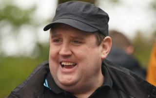 Peter Kay has been spotted looking slimmer following weight loss journey