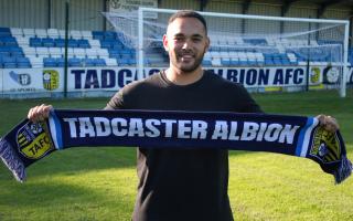 Lewis Walters has become the second player to sign on with Tadcaster Albion. (Photo: Craig Dinsdale)