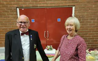 Edward and Sandra Umpleby are celebrating 60 years of marriage today