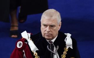 The Duke of York, pictured at the King’s coronation, has been named in court documents in a High Court fight involving a wealthy Turkish woman and a Turkish businessman (Andrew Matthews/PA)