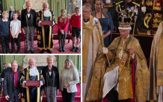 Dozens of people came together at York Mansion House to mark the first anniversary of King Charles’ coronation