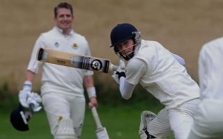 Acomb batsman Matthew Dale, who scored 90 to help his side return to the top of the table. Picture: Mike Tipping