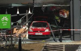 York Press: Car smashes through window of York store