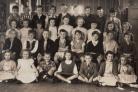 David Wardell’s class at St Clement’s Junior School in the 1950s. David is on the far right on the second row from the front
