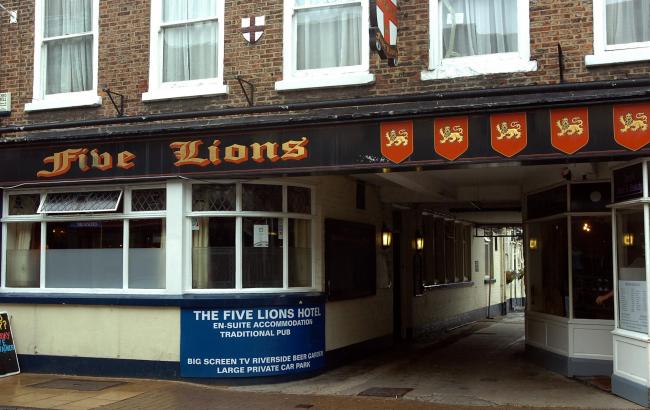 The Five Lions pub in Walmgate