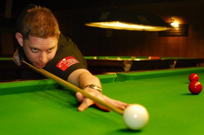 York RI ‘C’ player Kevin Gall is on form in the York CIU Snooker League
