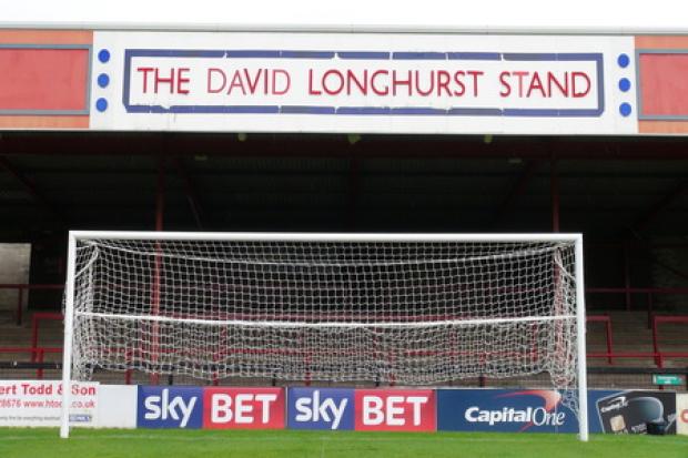 FITTING TRIBUTE: The Shipton Street End was renamed the David Longhurst Stand after the York City striker tragically collapsed and passed away in 1990. Picture: Niall Cope