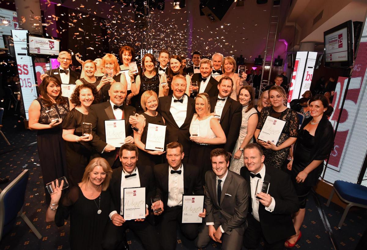The Press Business Awards 2015. The award winners. Picture David Harrison.