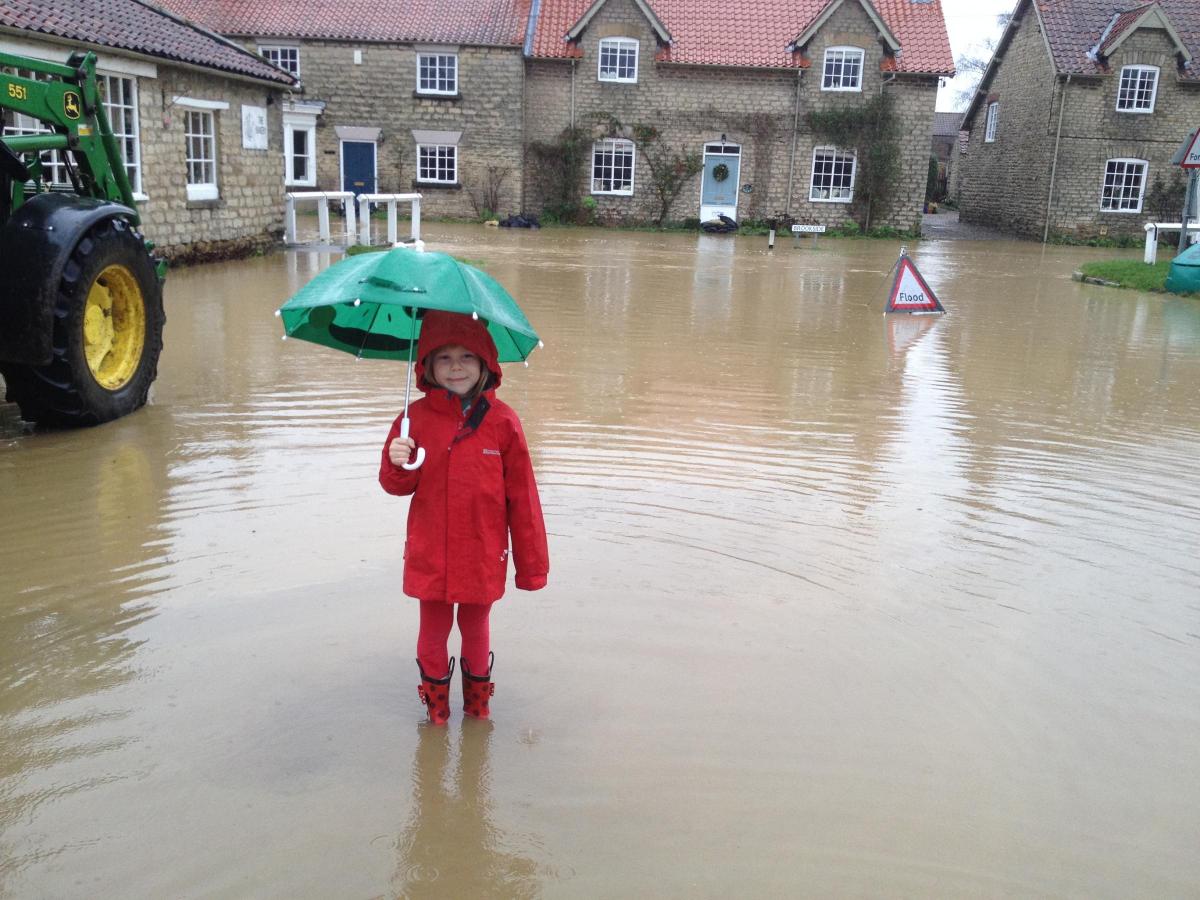 Flooding in Hovingham, Photo: Paula O'Donnell