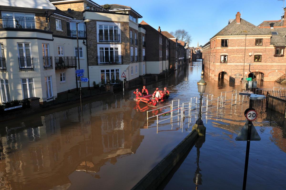 York in Flood. Photo Frank Dwyer