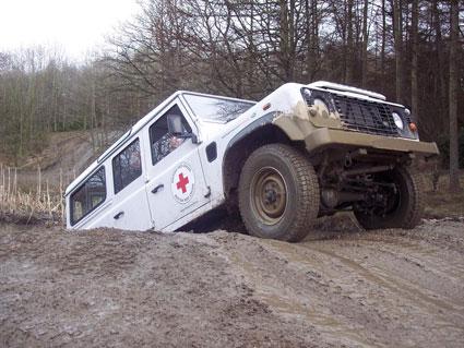 Yorkshire and Lincolnshire 4x4 Response's latest training day had some additional delegates. The 10 trainers and 18 responders from Y&L4x4Response were joined by 7 members of British Red Cross who arrived with their own vehicles.