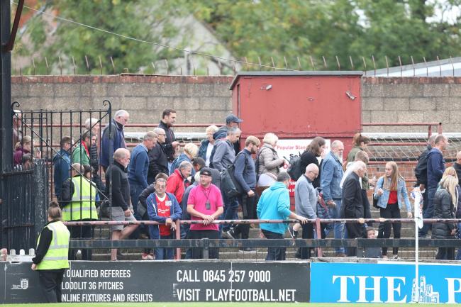 MORE WEEKEND WOE: York City supporters trudge out after watching their team fail to win for an 11th consecutive time in a Saturday fixture. Picture: Gordon Clayton