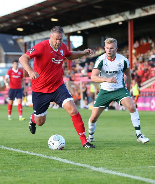KNEE-SY DOES IT: Jon Parkin's workload is being carefully monitored to avoid his knee problem flaring up like last season