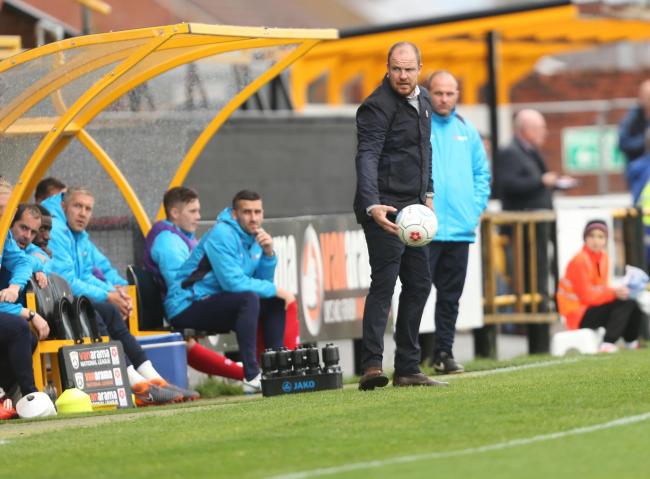 BALL'S IN SAM'S COURT: York City boss Sam Collins is weighing up the pros and cons of 3-5-2 football. Picture: Gordon Clayton