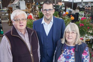 East Yorkshire garden centre being kept in the family