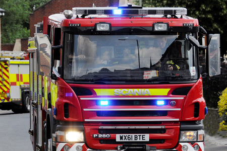 Café's air conditioning unit badly damaged after arson attack on industrial bin