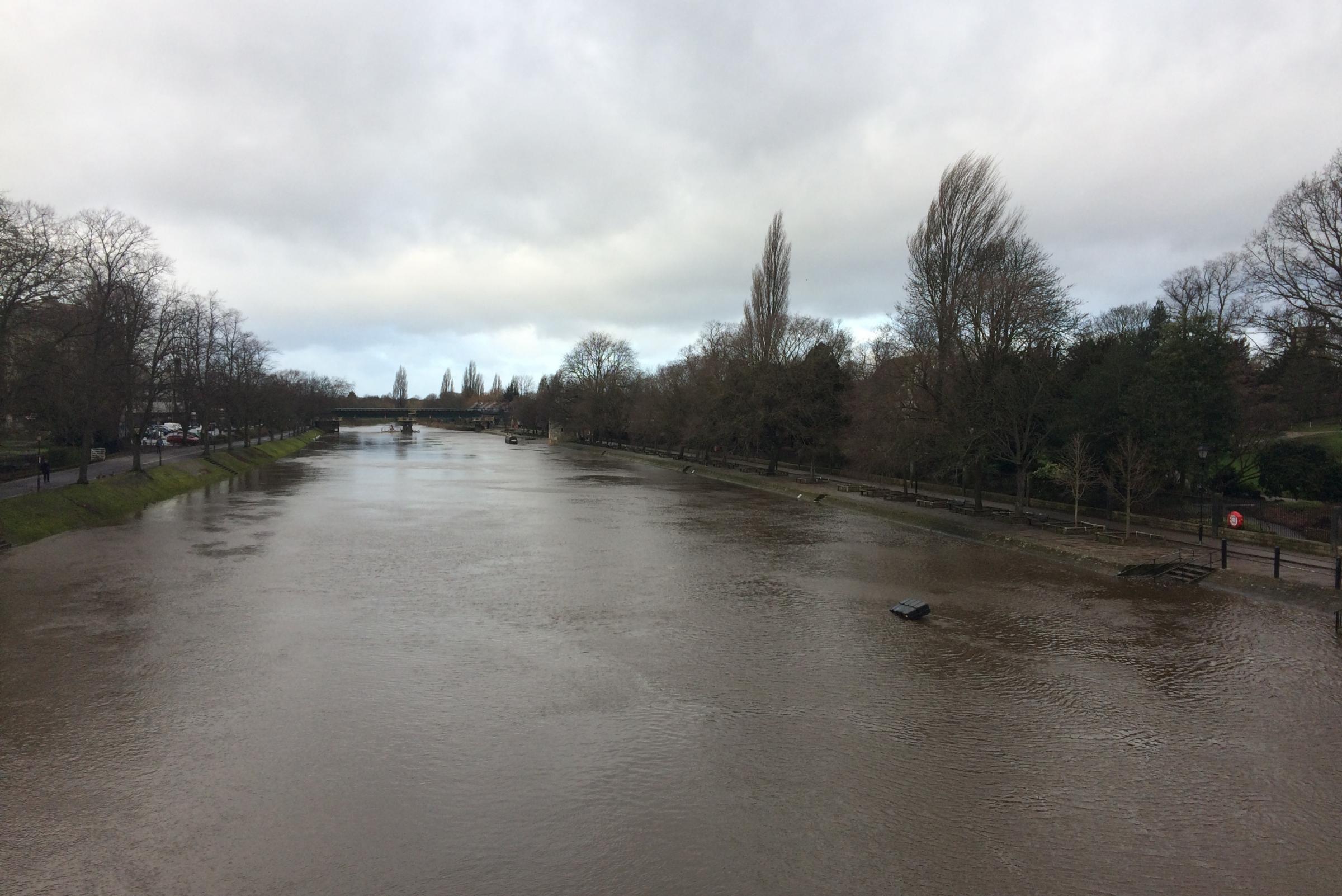 Risk to riverside properties in York as flood alert upgraded
