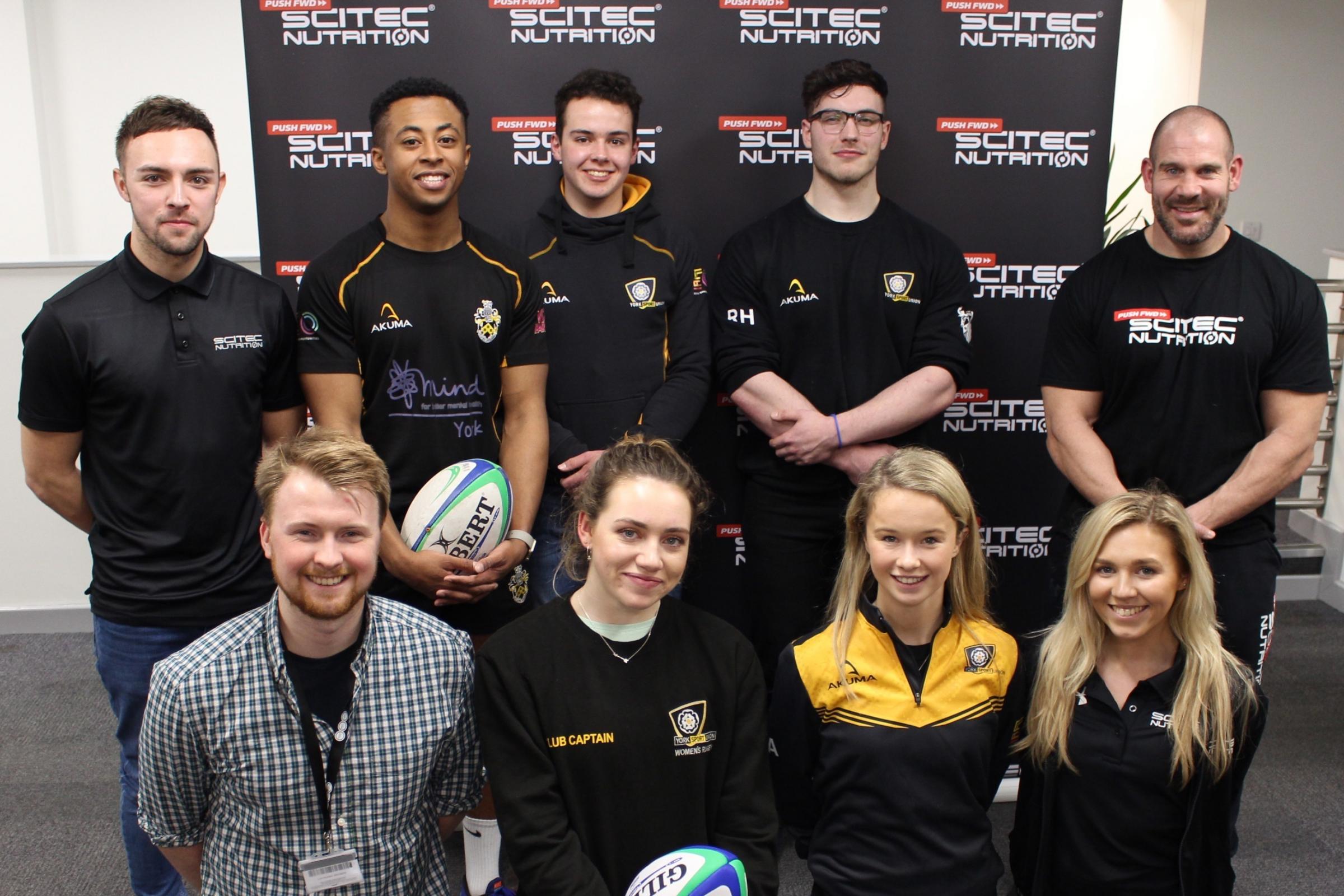 Sports nutrition firm backs York university team players