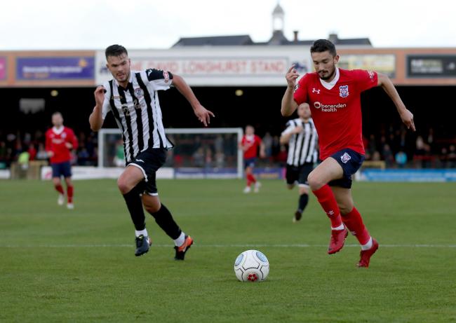 BACK IN THE RUNNING: Alex Harris is moving closer to a York City first XI recall