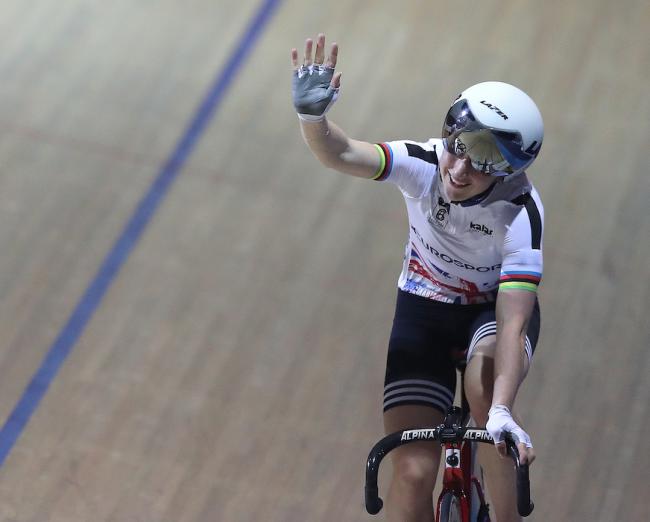 Laura Kenny had a successful second day at Six Day